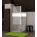 RONAL SL1 Swing-Line jednokrídlové dvere, 90 cm, elox / zrkadlové SL109000153