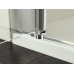 RONAL SL1 Swing-Line jednokrídlové dvere, 70 cm, aluchrom / čierne SL107005055