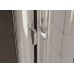 RONAL SL2 Swing-Line dvojkrídlové dvere, 75 cm, aluchrom / zrkadlové SL207505053