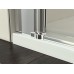 RONAL SL1 Swing-Line jednokrídlové dvere, 75 cm, biela / zrkadlové SL107500453