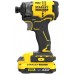 Stanley SFMCF810D2K FatMaxV20 Aku rázový uťahovač 1/4" (18V/2x2,0Ah), kufor