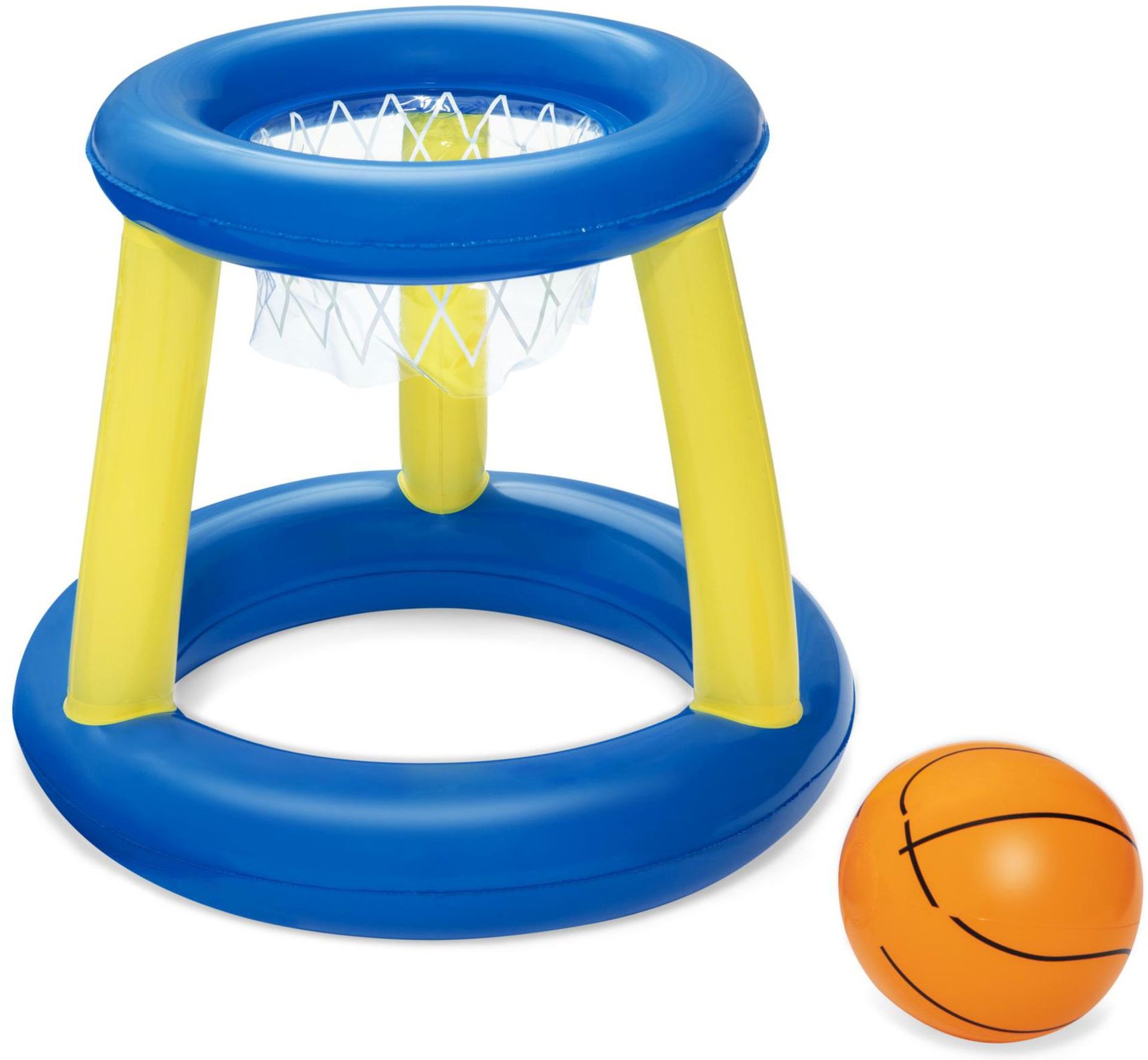 BESTWAY Splash &#039;N&#039; Hoop Nafukovací basketbalový kôš s loptou 59 x 49 cm 52418