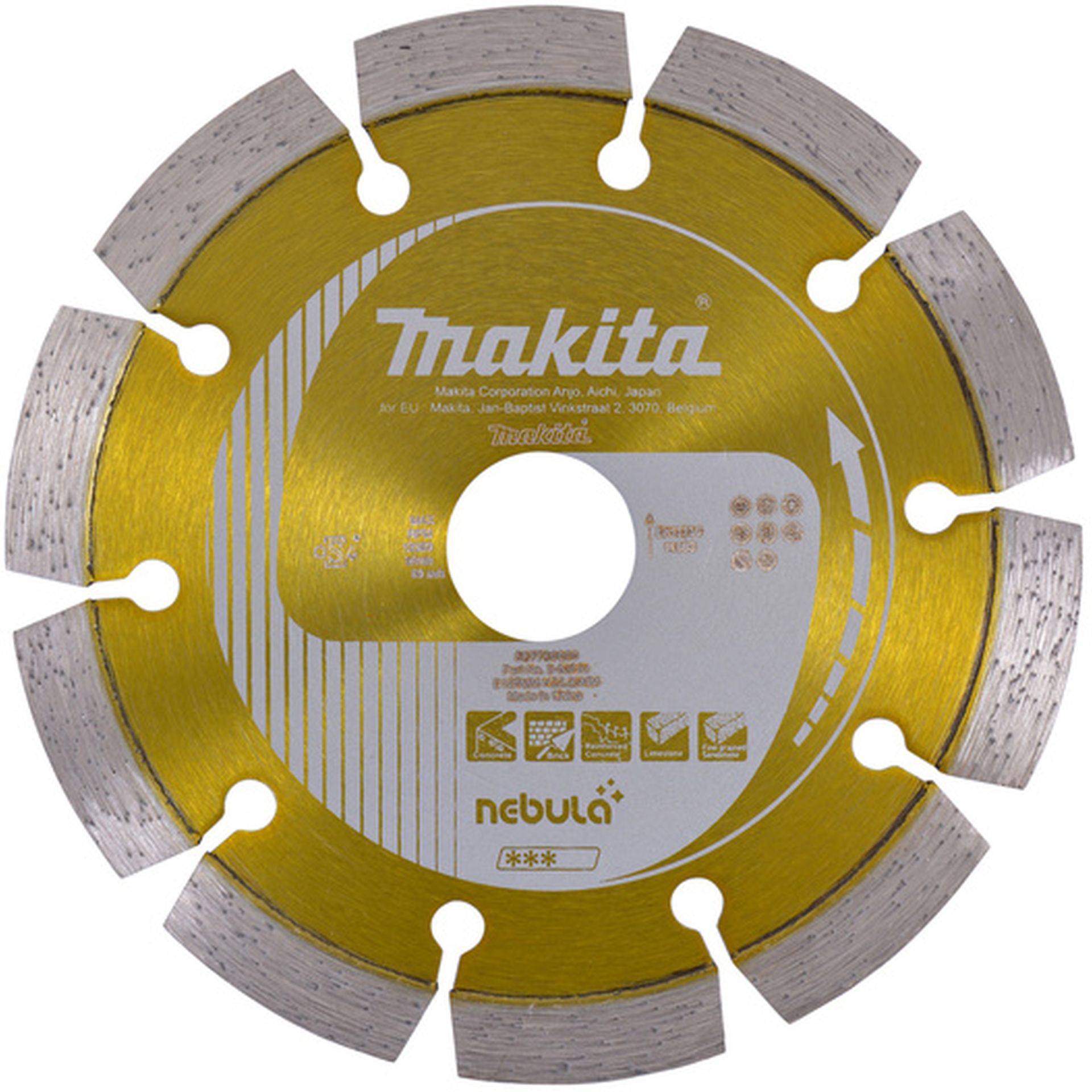 MAKITA B-53986 Diamantový kotúč Nebula 115x22,23mm