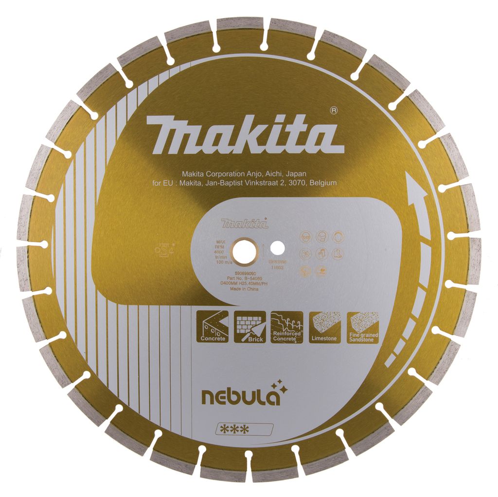 Makita B-54069 Diamantový rezný kotúč Nebula 400x25,4