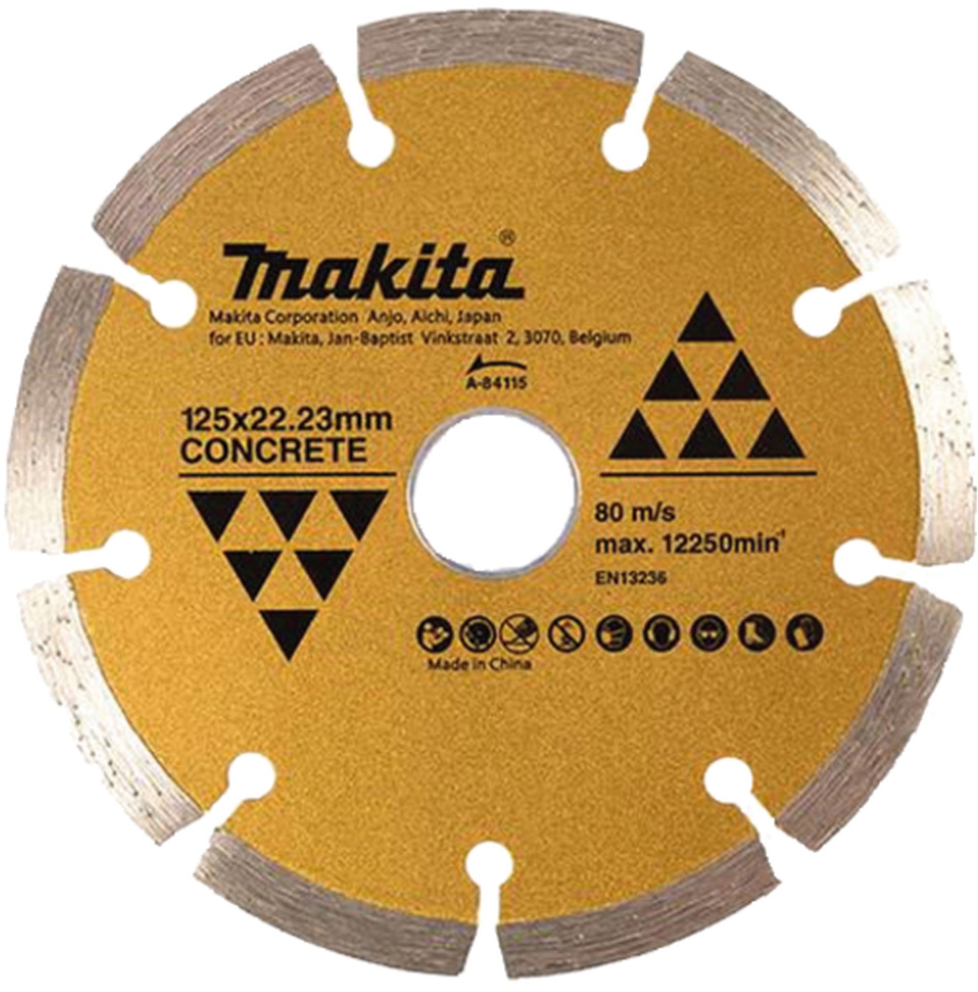 Makita A-84115 diamantový kotúč segmentový 125x22,23m