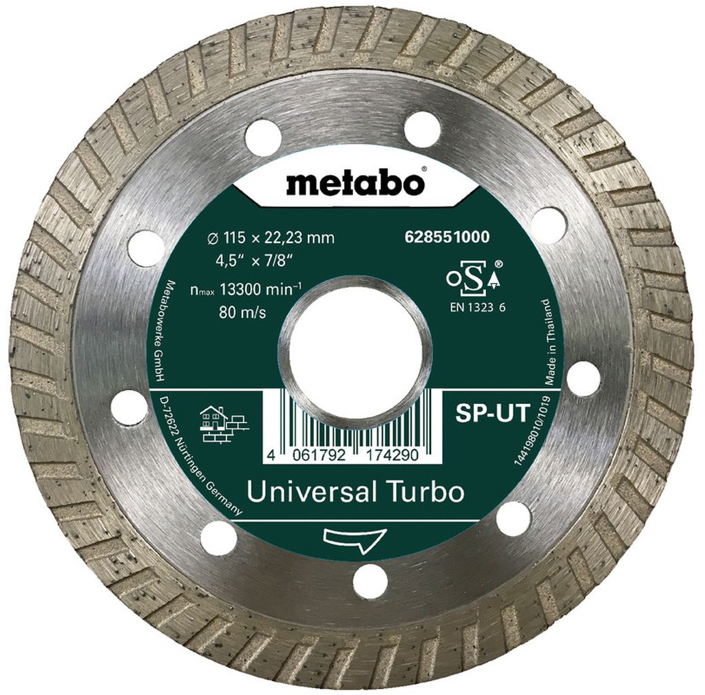 Metabo Diamantový rezný kotúč 115X22,23 mm 628551000